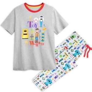Disney Pixar Toy Story‎ 4 TOY TO THE WORLD Sleep Set pjs pajamas lounge L.A115